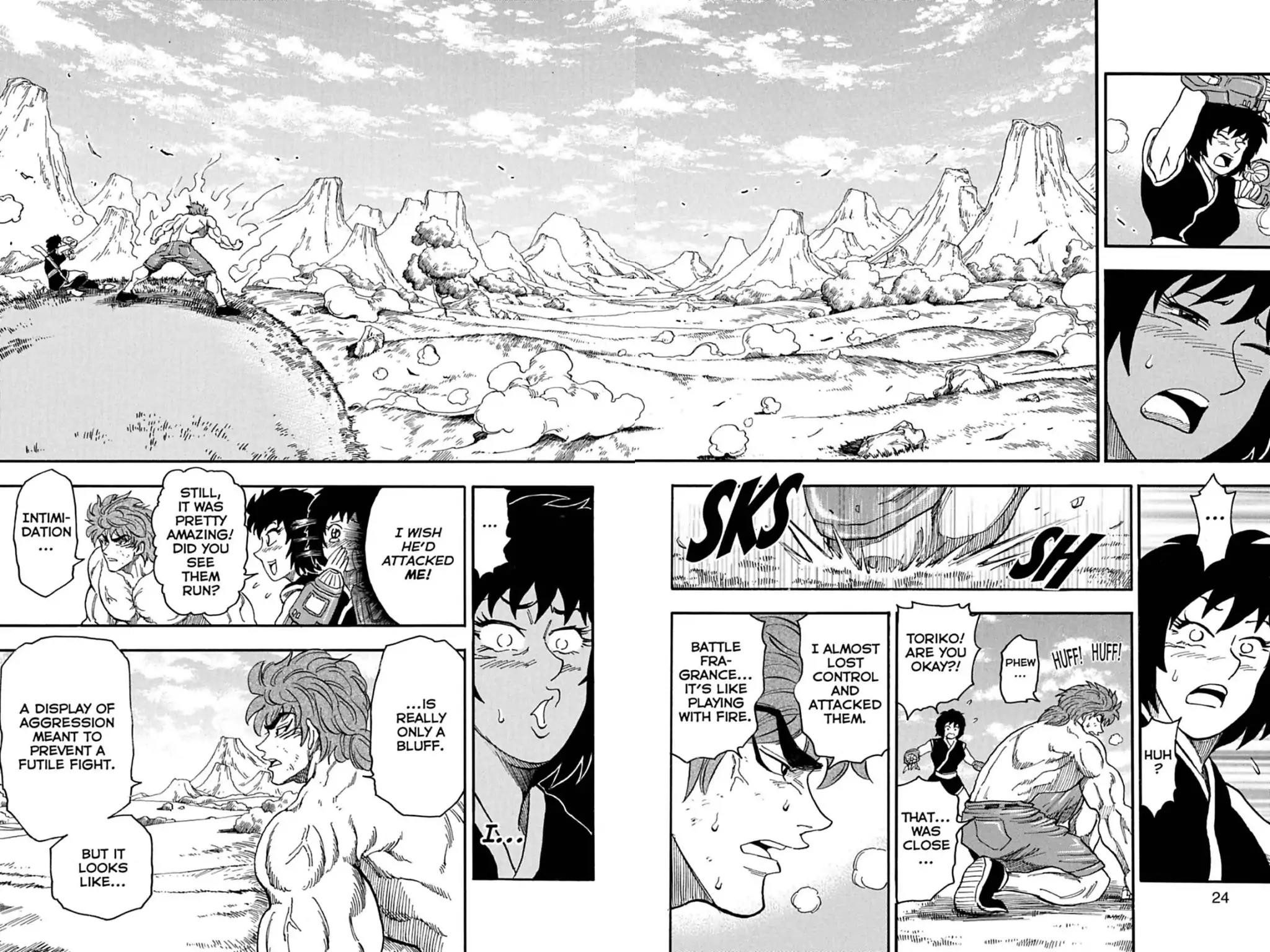 Toriko Chapter 35 page 21 - Chapter 35: Vol.5 Gourmet 35: The Regal Plateau!!