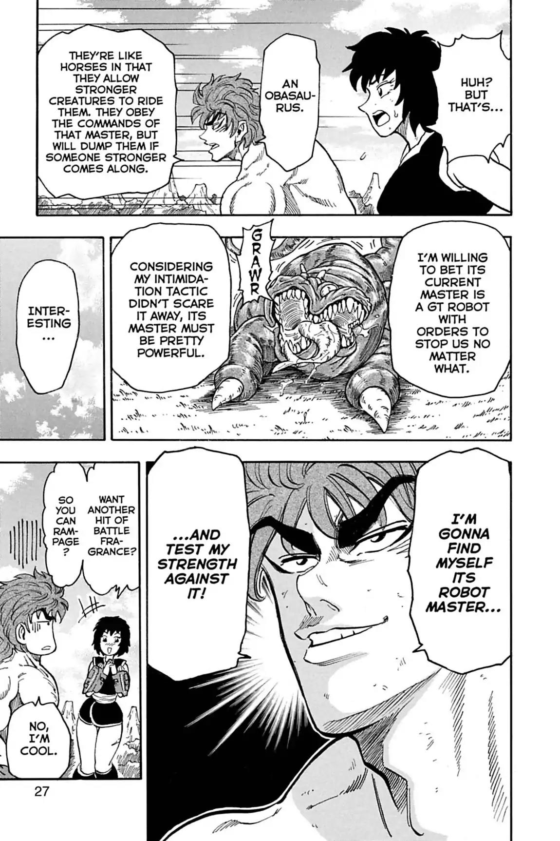 Toriko Chapter 35 page 23 - Chapter 35: Vol.5 Gourmet 35: The Regal Plateau!!