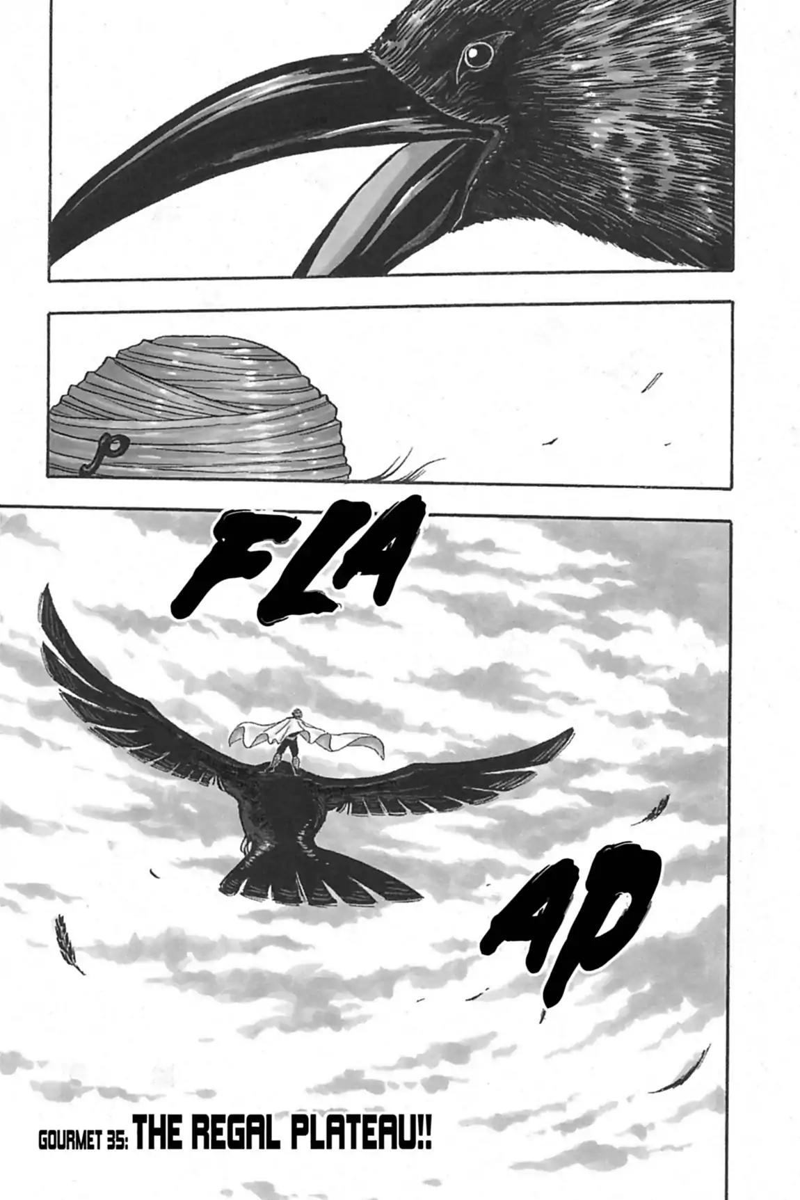 Toriko Chapter 35 page 7 - Chapter 35: Vol.5 Gourmet 35: The Regal Plateau!!