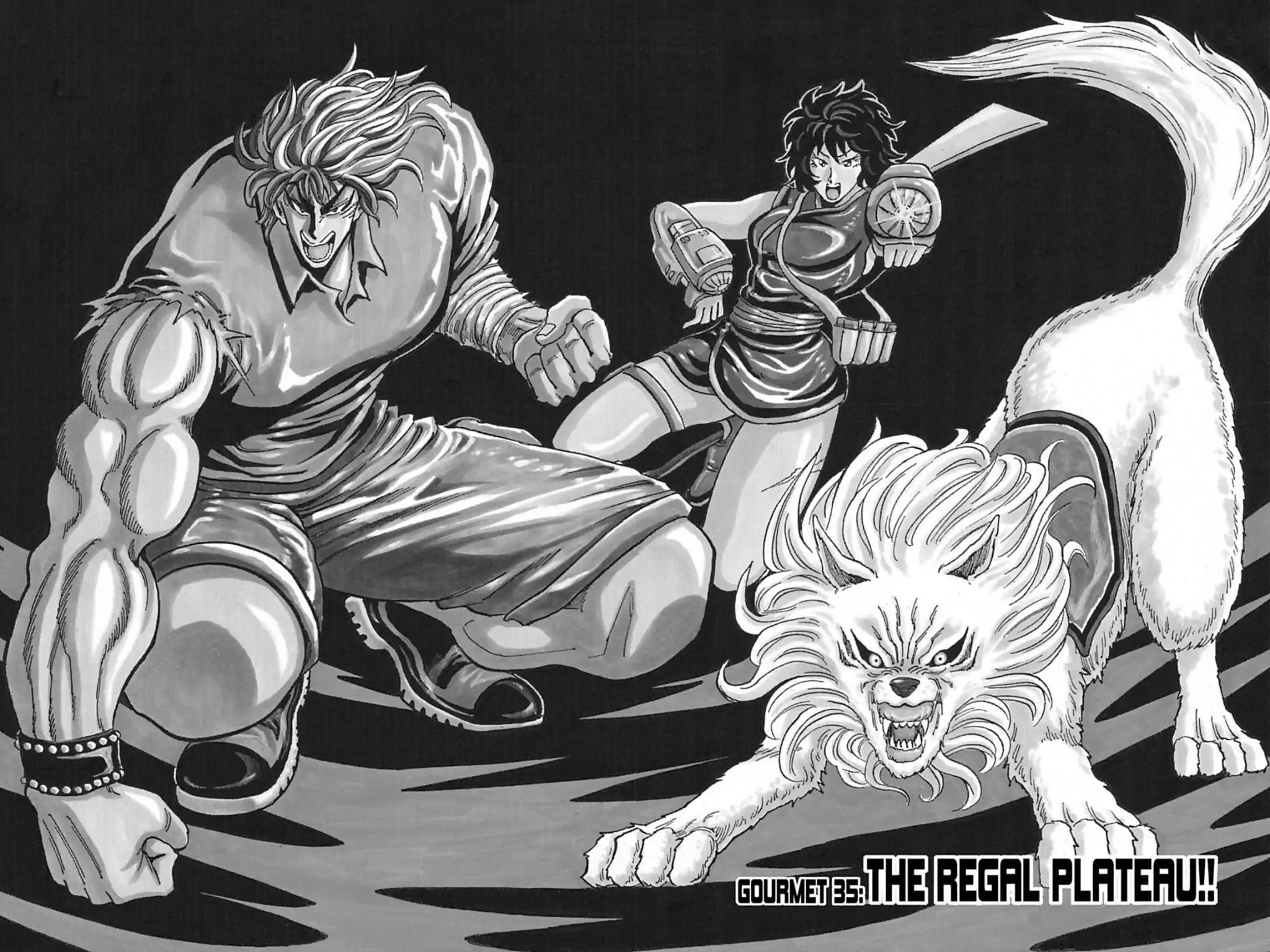 Toriko Chapter 35 page 8 - Chapter 35: Vol.5 Gourmet 35: The Regal Plateau!!