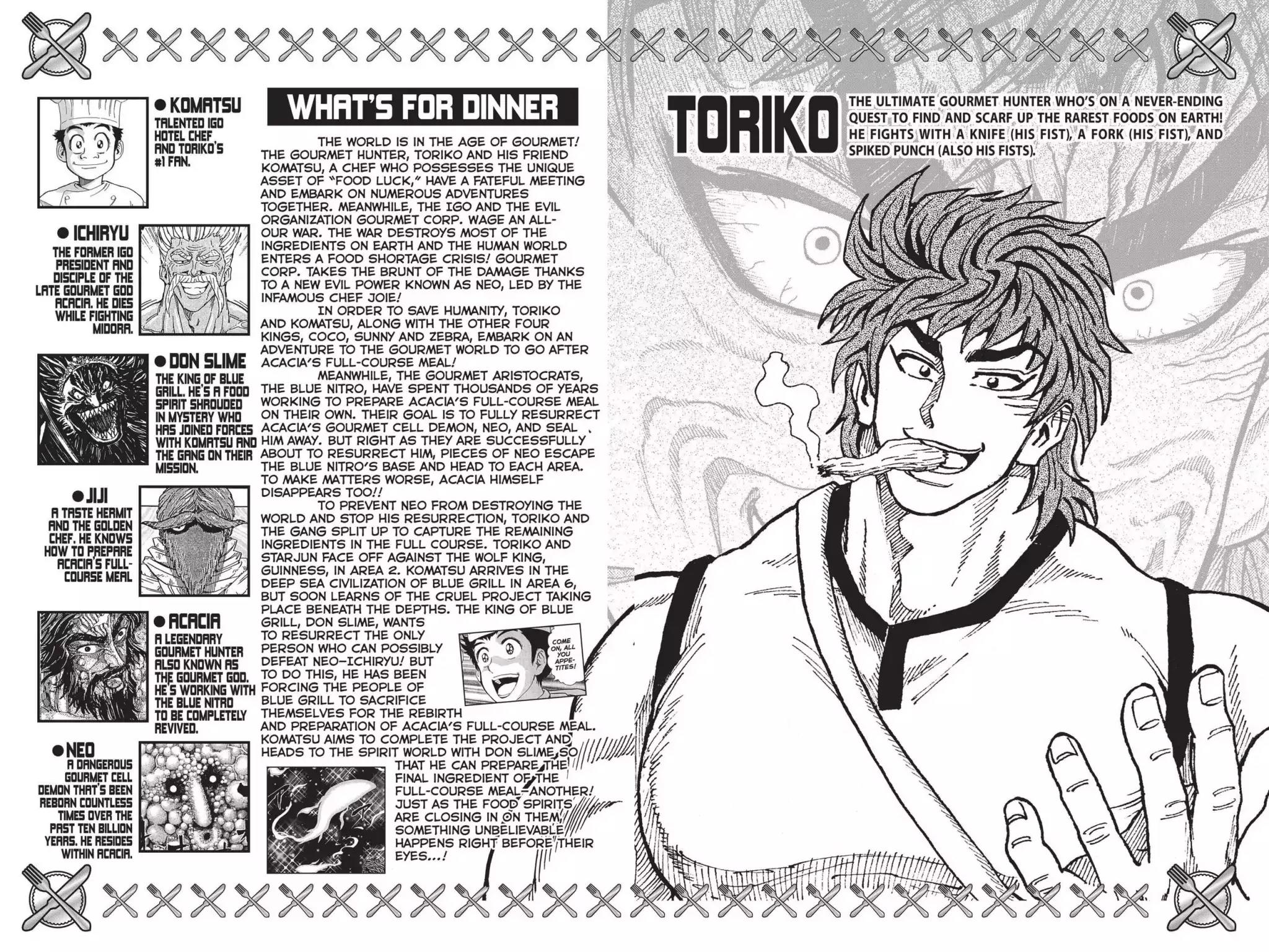 Toriko Chapter 350 page 5 - Chapter 350: Vol.39 Gourmet 350: Waiting for Ingredients!!!