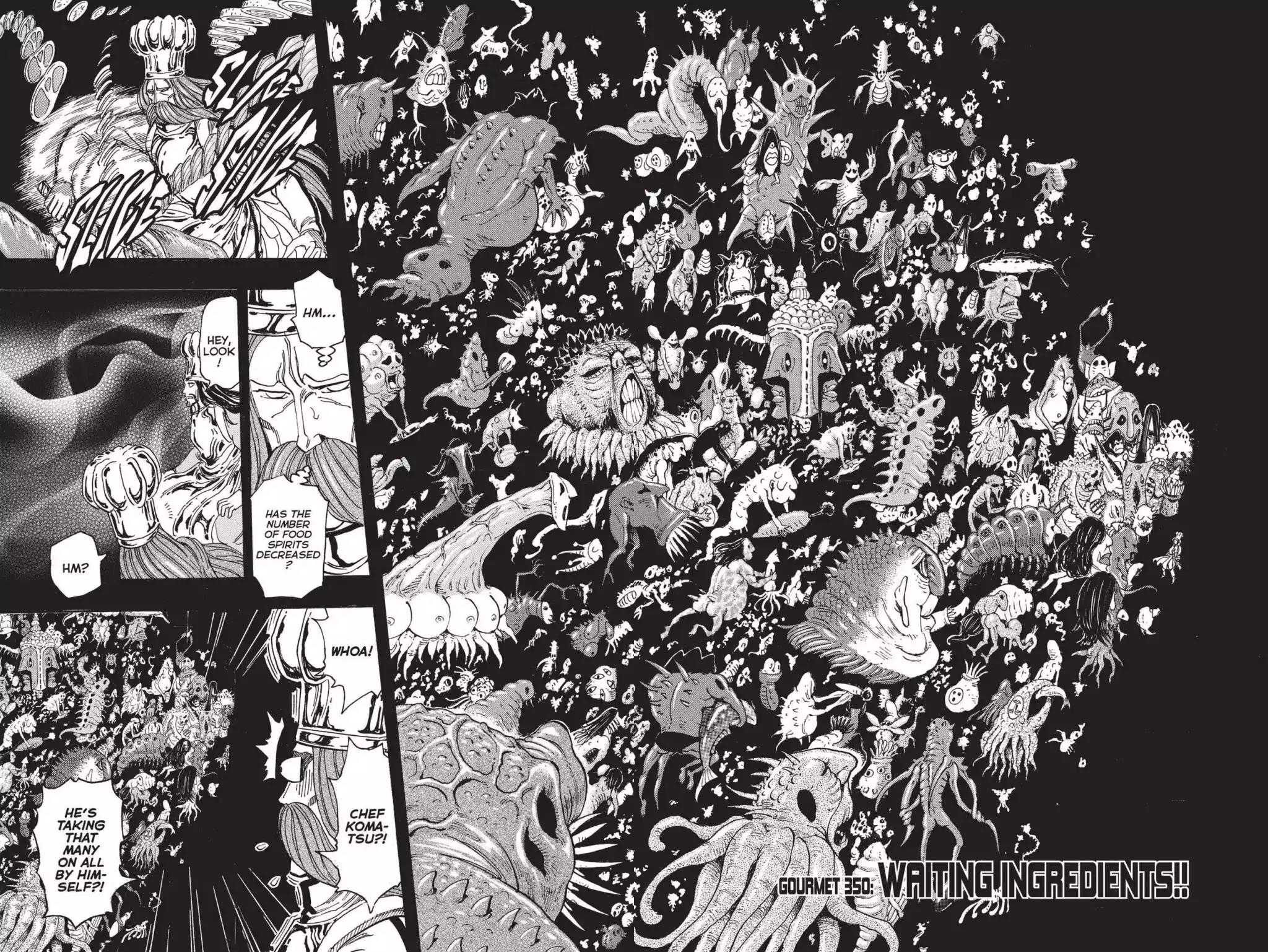 Toriko Chapter 350 page 8 - Chapter 350: Vol.39 Gourmet 350: Waiting for Ingredients!!!