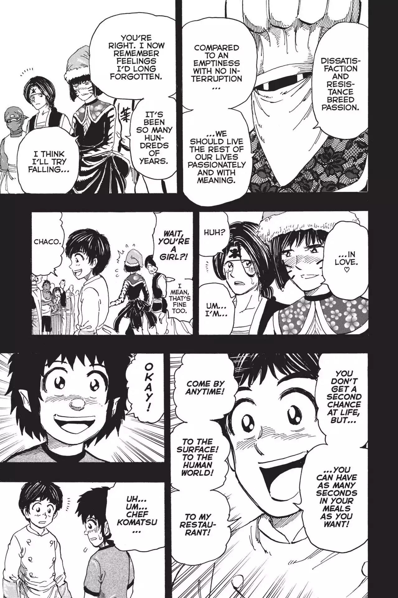 Toriko Chapter 352 page 3 - Chapter 352: Vol.39 Gourmet 352: Back!!