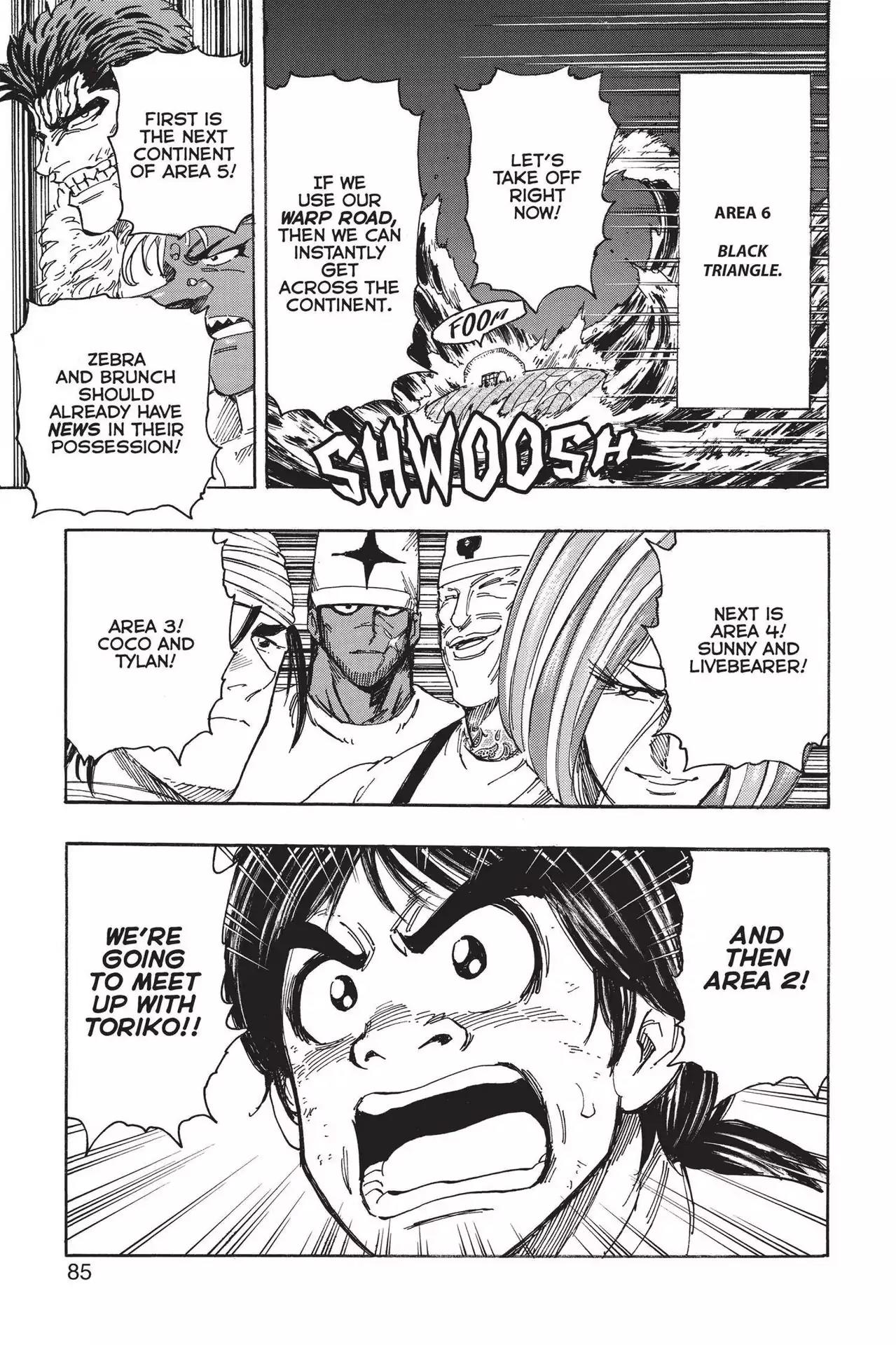 Toriko Chapter 353 page 18 - Chapter 353: Vol.39 Gourmet 353: To the Main One!!