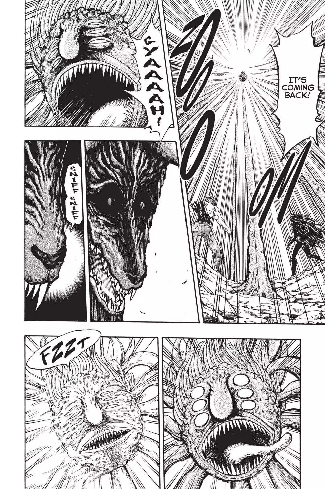 Toriko Chapter 354 page 8 - Chapter 354: Vol.39 Gourmet 354: The Footfall of the Wolf King!!