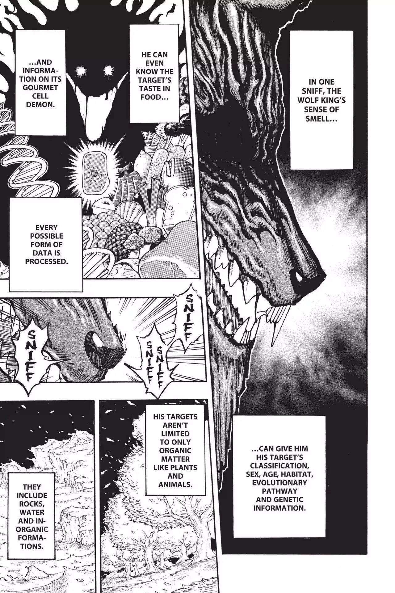 Toriko Chapter 355 page 3 - Chapter 355: Vol.39 Gourmet 355: Smell Off!!