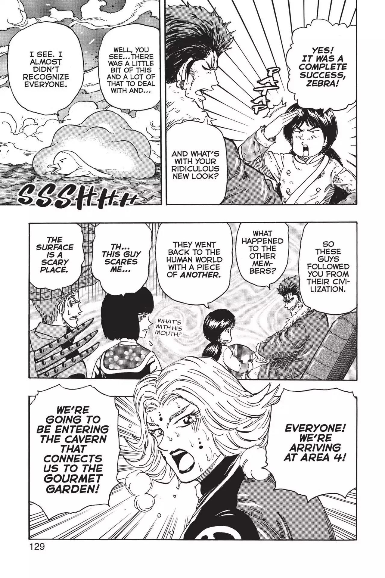 Toriko Chapter 356 page 3 - Chapter 356: Vol.39 Gourmet 356: Coming Together!!