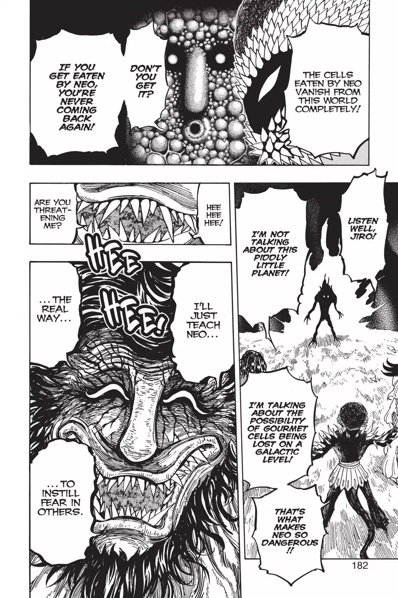 Toriko Chapter 358 page 16 - Chapter 358: Vol.39 Gourmet 358: Nasty Neo!!