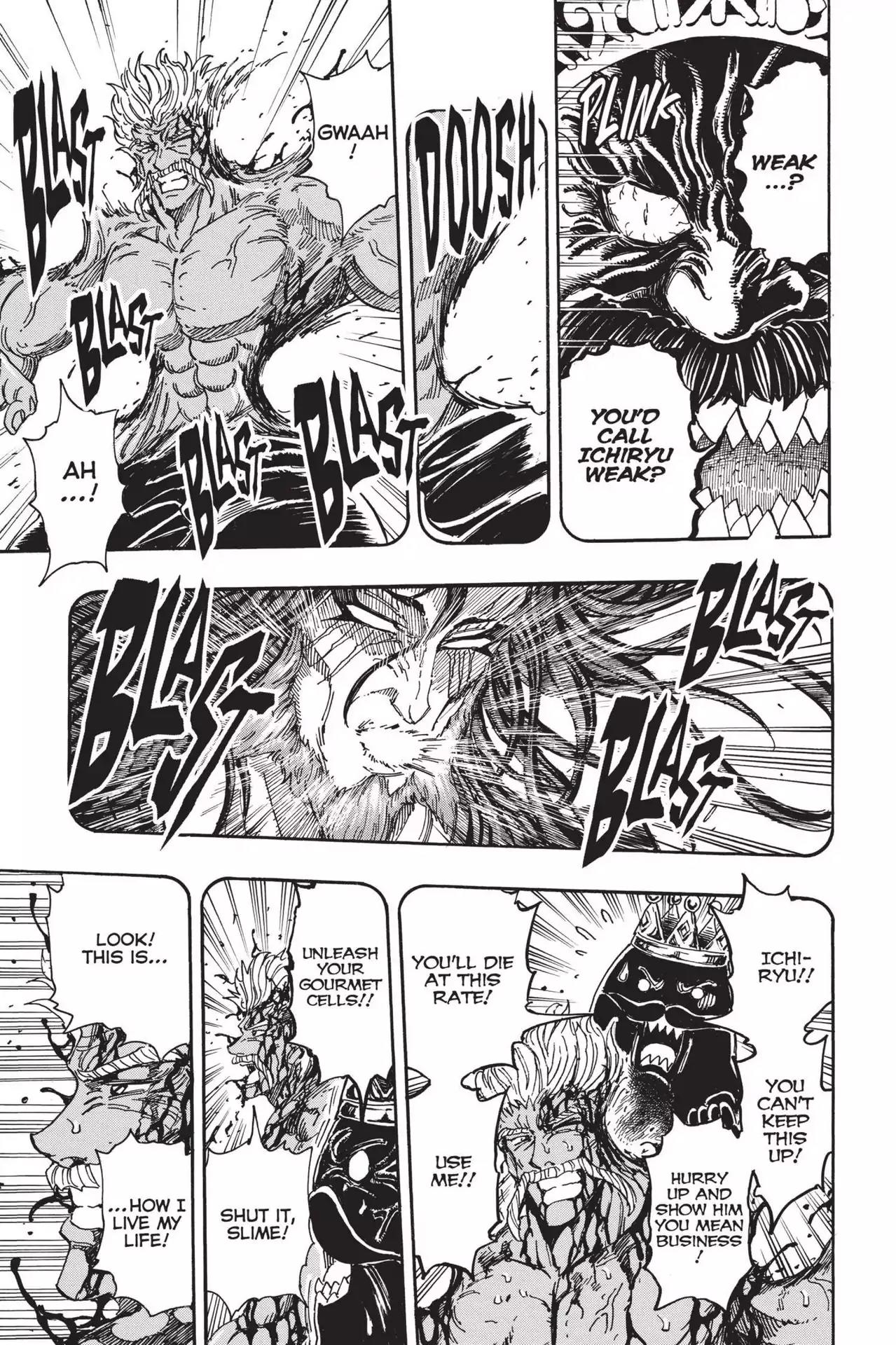 Toriko Chapter 359 page 17 - Chapter 359: Vol.39 Gourmet 359: Don Slime's the Name!!