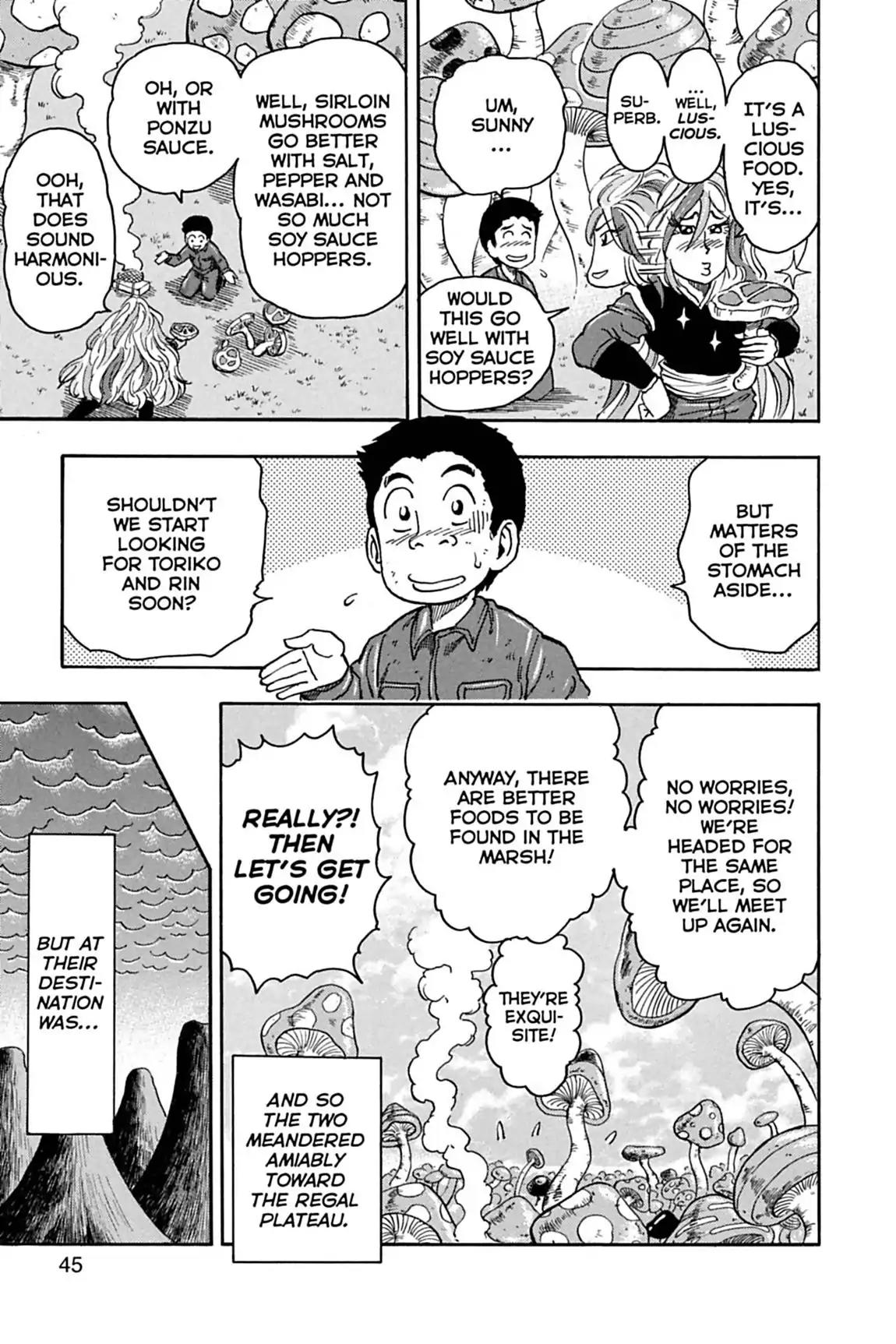 Toriko Chapter 36 page 16 - Chapter 36: Vol.5 Gourmet 36: Regal Isle Race!!