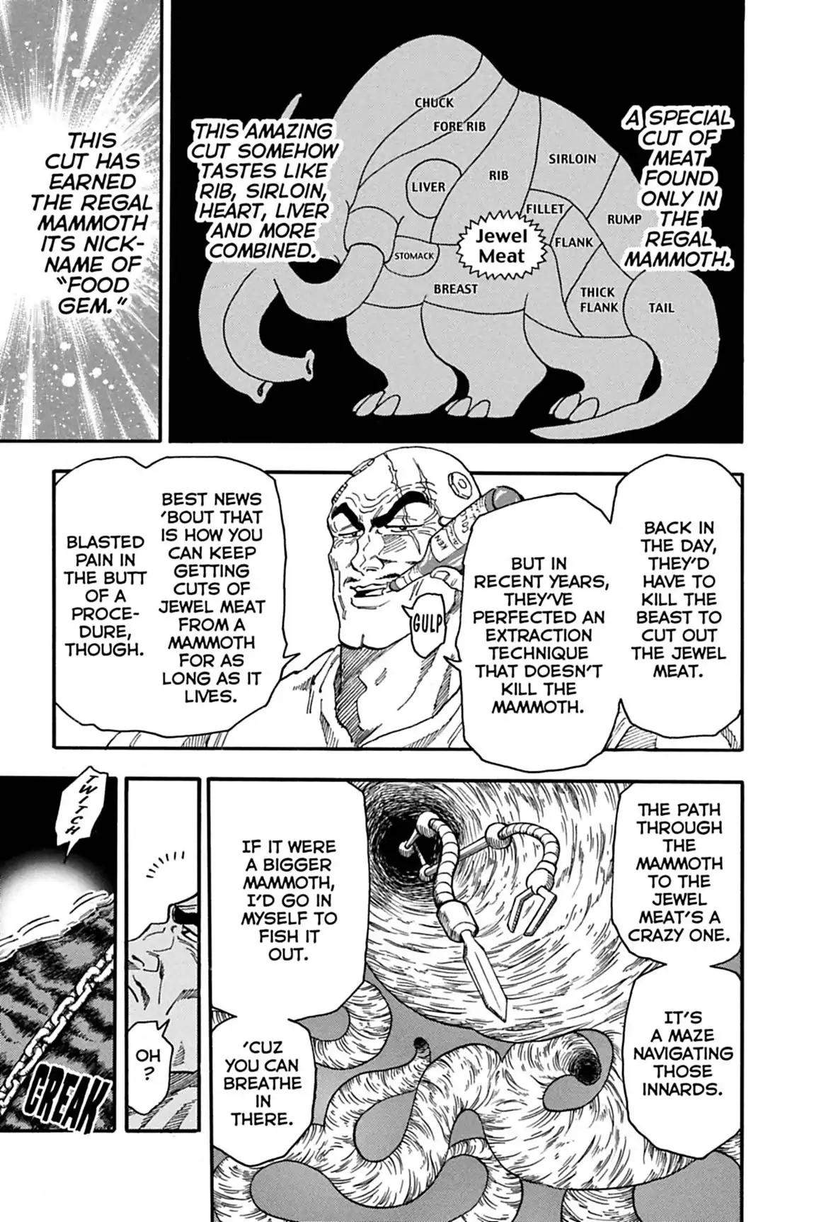 Toriko Chapter 36 page 3 - Chapter 36: Vol.5 Gourmet 36: Regal Isle Race!!