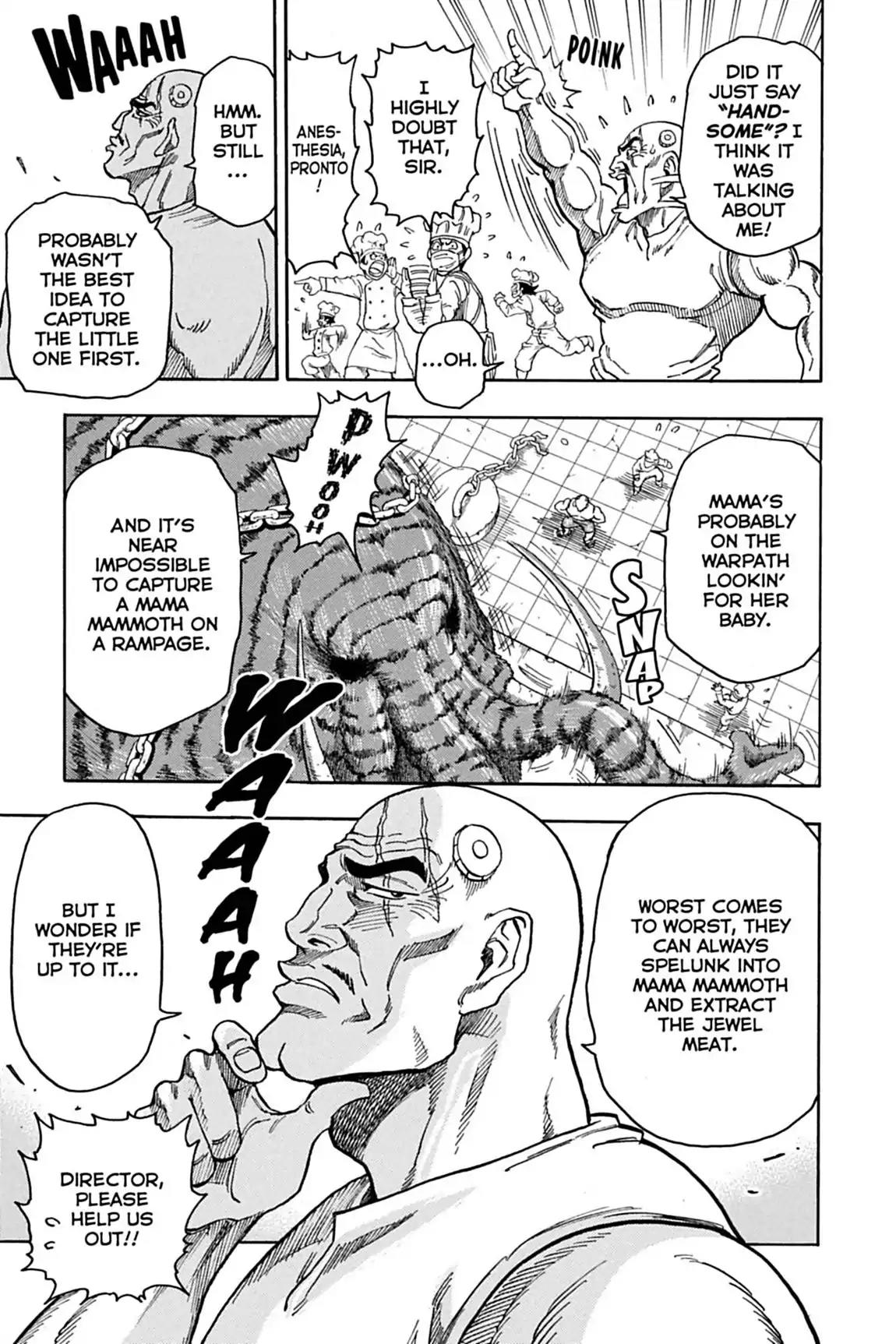 Toriko Chapter 36 page 5 - Chapter 36: Vol.5 Gourmet 36: Regal Isle Race!!