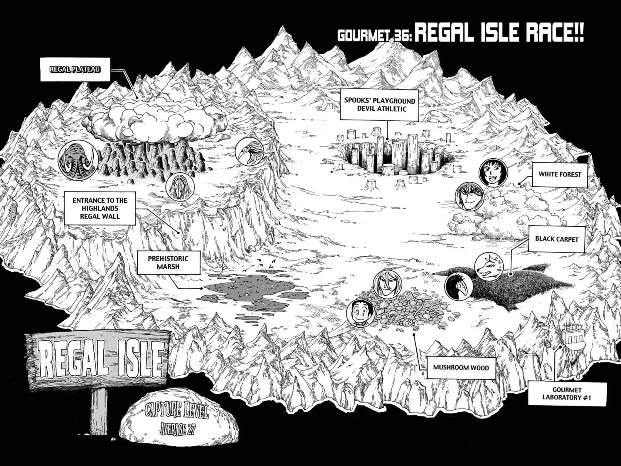 Toriko Chapter 36 page 6 - Chapter 36: Vol.5 Gourmet 36: Regal Isle Race!!