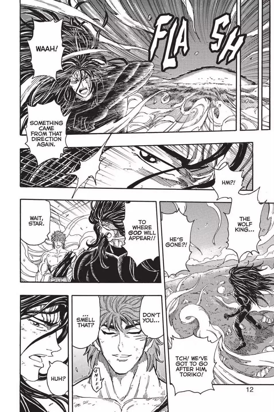 Toriko Chapter 360 page 11 - Chapter 360: Vol.40 Gourmet 360: The True Identity of Smell!!