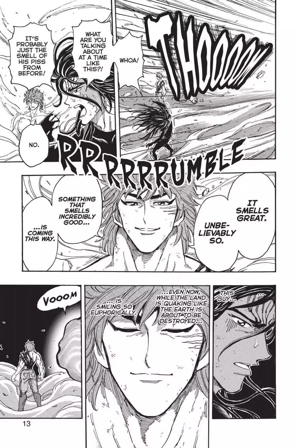 Toriko Chapter 360 page 12 - Chapter 360: Vol.40 Gourmet 360: The True Identity of Smell!!