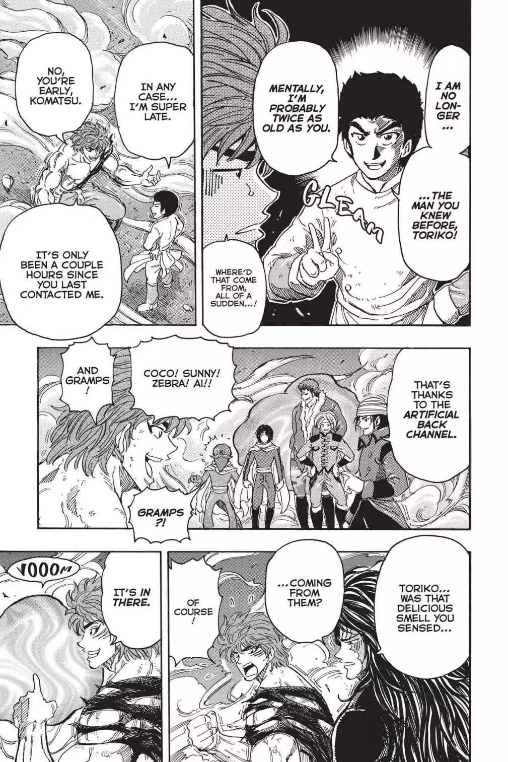 Toriko Chapter 360 page 16 - Chapter 360: Vol.40 Gourmet 360: The True Identity of Smell!!