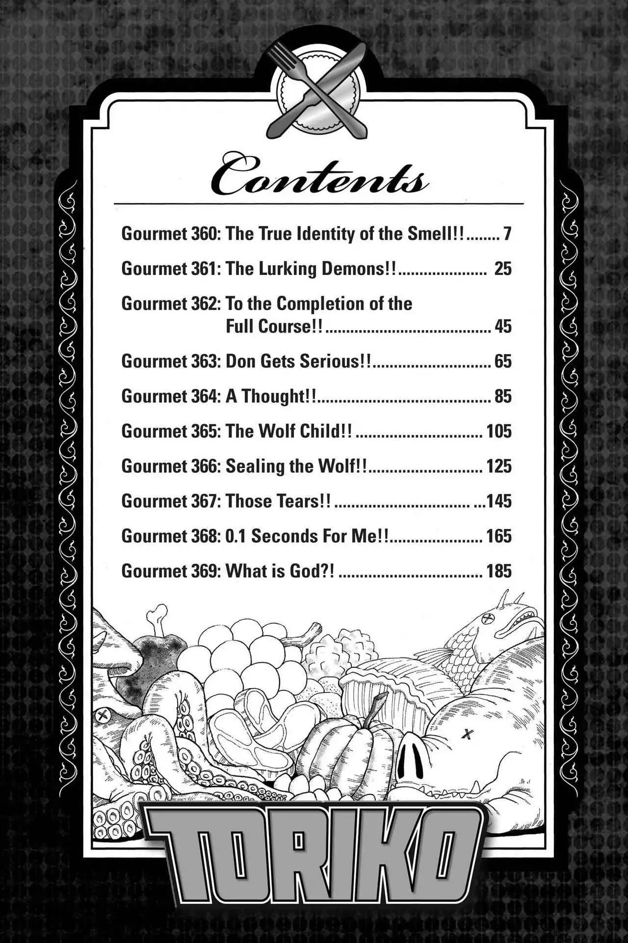Toriko Chapter 360 page 6 - Chapter 360: Vol.40 Gourmet 360: The True Identity of Smell!!