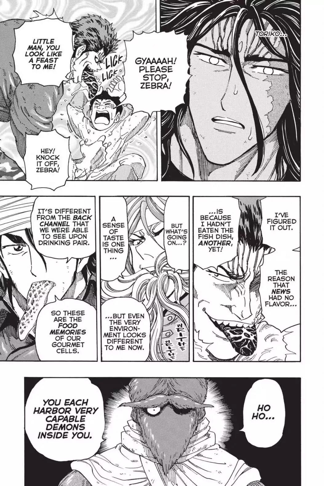 Toriko Chapter 361 page 9 - Chapter 361: Vol.40 Gourmet 361: The Lurking Demons!!