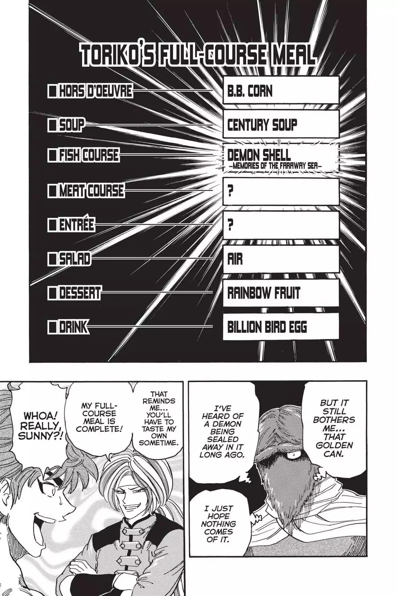 Toriko Chapter 362 page 14 - Chapter 362: Vol.40 Gourmet 362: To the Completion of the Full Course!!