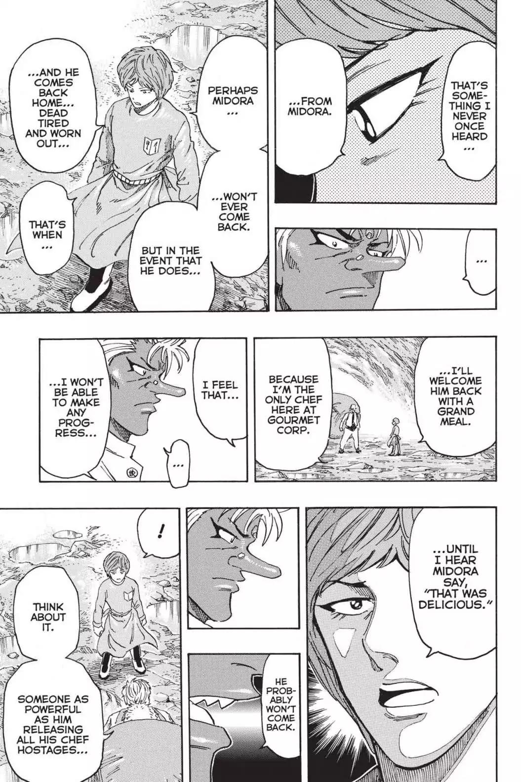 Toriko Chapter 362 page 3 - Chapter 362: Vol.40 Gourmet 362: To the Completion of the Full Course!!