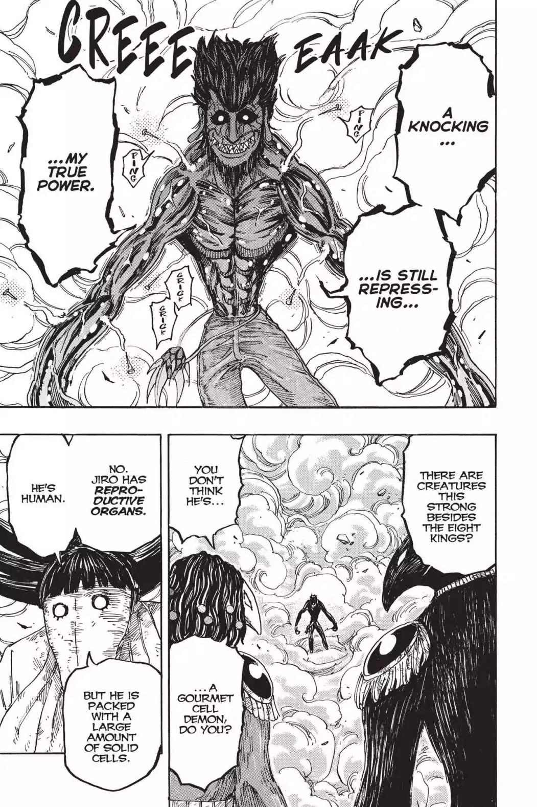 Toriko Chapter 365 page 9 - Chapter 365: Vol.40 Gourmet 365: A Wolf Child!!