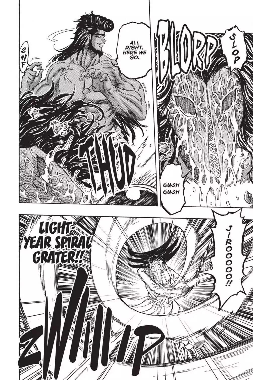 Toriko Chapter 366 page 10 - Chapter 366: Vol.40 Gourmet 366: Sealing the Wolf!!