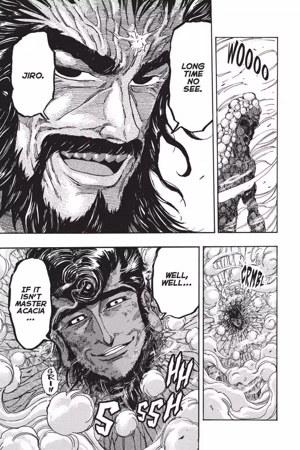 Toriko Chapter 366 page 19 - Chapter 366: Vol.40 Gourmet 366: Sealing the Wolf!!