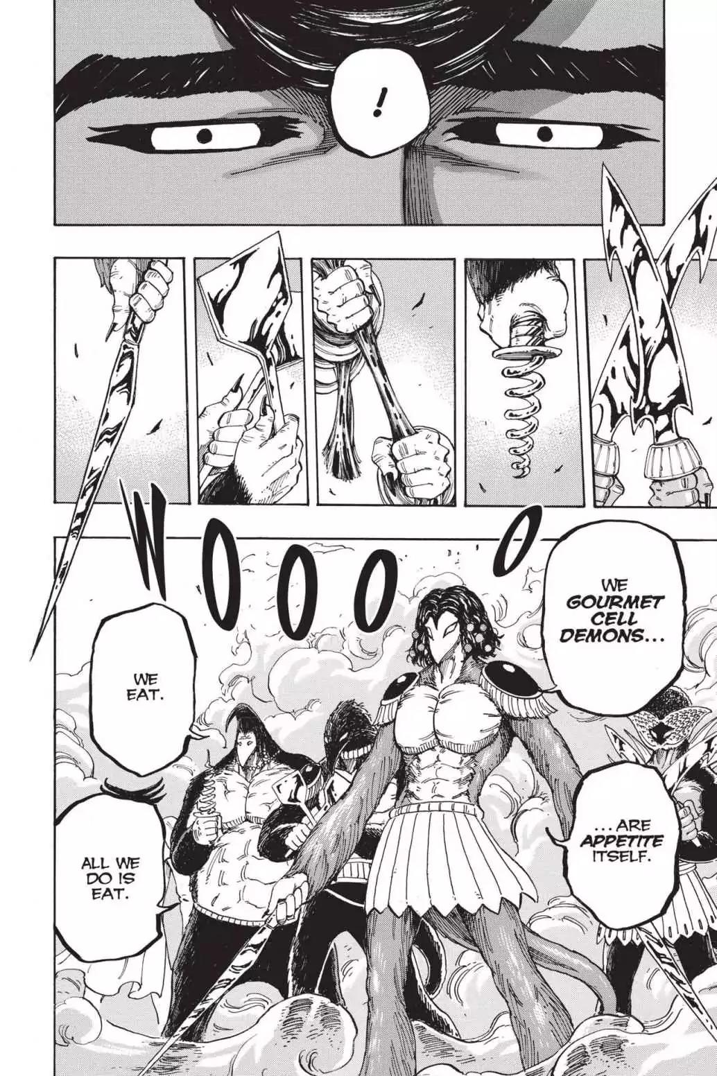 Toriko Chapter 366 page 2 - Chapter 366: Vol.40 Gourmet 366: Sealing the Wolf!!