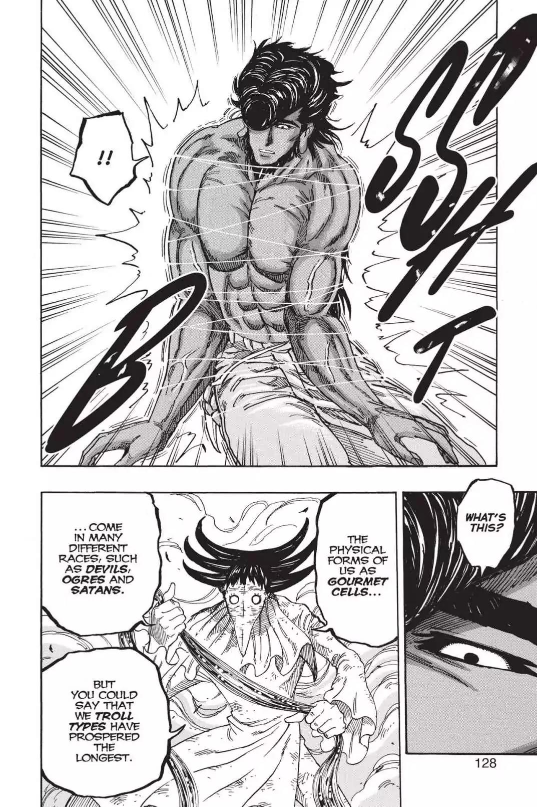 Toriko Chapter 366 page 4 - Chapter 366: Vol.40 Gourmet 366: Sealing the Wolf!!