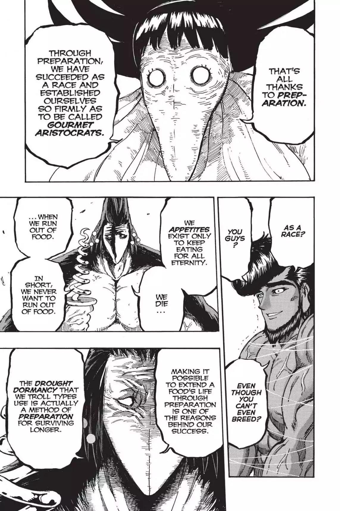 Toriko Chapter 366 page 5 - Chapter 366: Vol.40 Gourmet 366: Sealing the Wolf!!