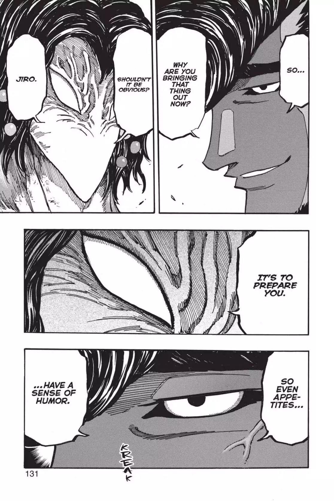 Toriko Chapter 366 page 7 - Chapter 366: Vol.40 Gourmet 366: Sealing the Wolf!!