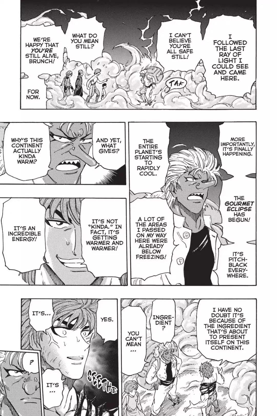 Toriko Chapter 368 page 3 - Chapter 368: Vol.40 Gourmet 368: 0.1 Seconds For Me!!