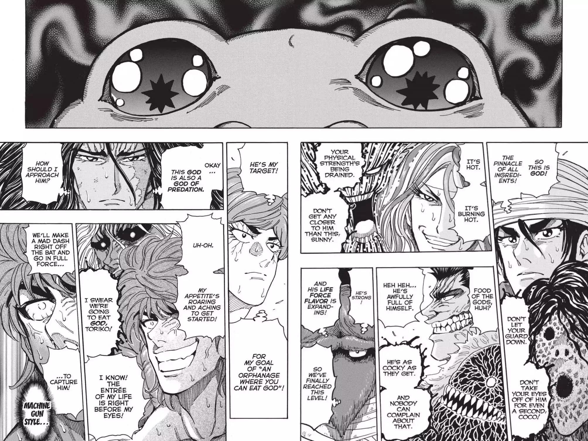 Toriko Chapter 370 page 12 - Chapter 370: Vol.41 Gourmet 370: The Strongest God!!