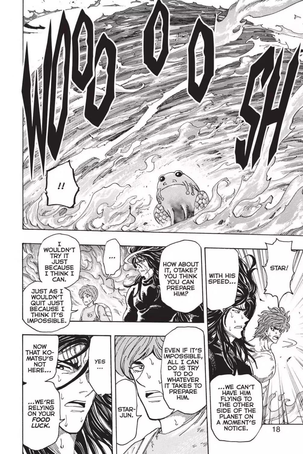Toriko Chapter 370 page 17 - Chapter 370: Vol.41 Gourmet 370: The Strongest God!!
