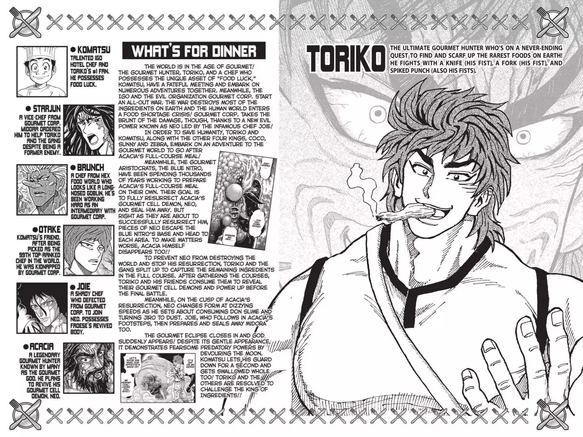 Toriko Chapter 370 page 5 - Chapter 370: Vol.41 Gourmet 370: The Strongest God!!