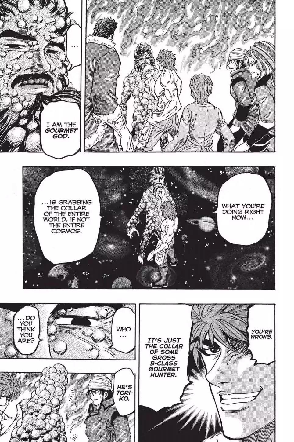 Toriko Chapter 371 page 13 - Chapter 371: Vol.41 Gourmet 371: Confrontation of Eras!!