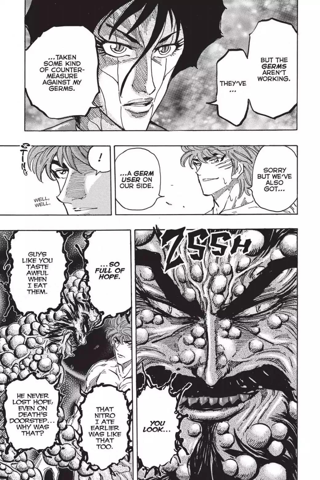 Toriko Chapter 371 page 15 - Chapter 371: Vol.41 Gourmet 371: Confrontation of Eras!!