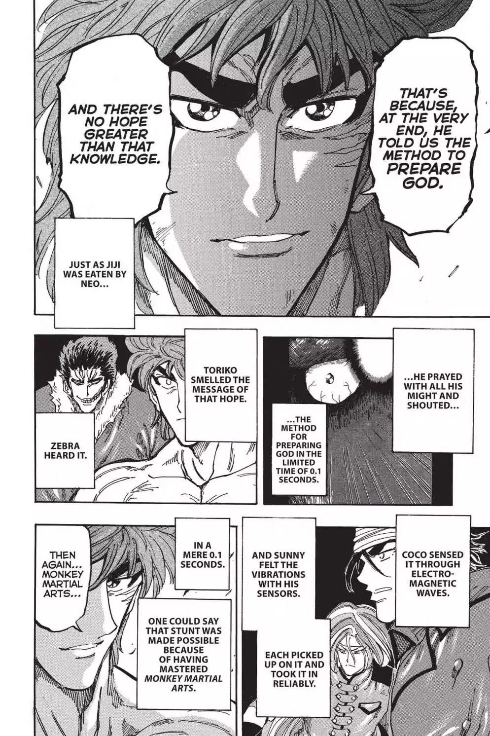 Toriko Chapter 371 page 16 - Chapter 371: Vol.41 Gourmet 371: Confrontation of Eras!!