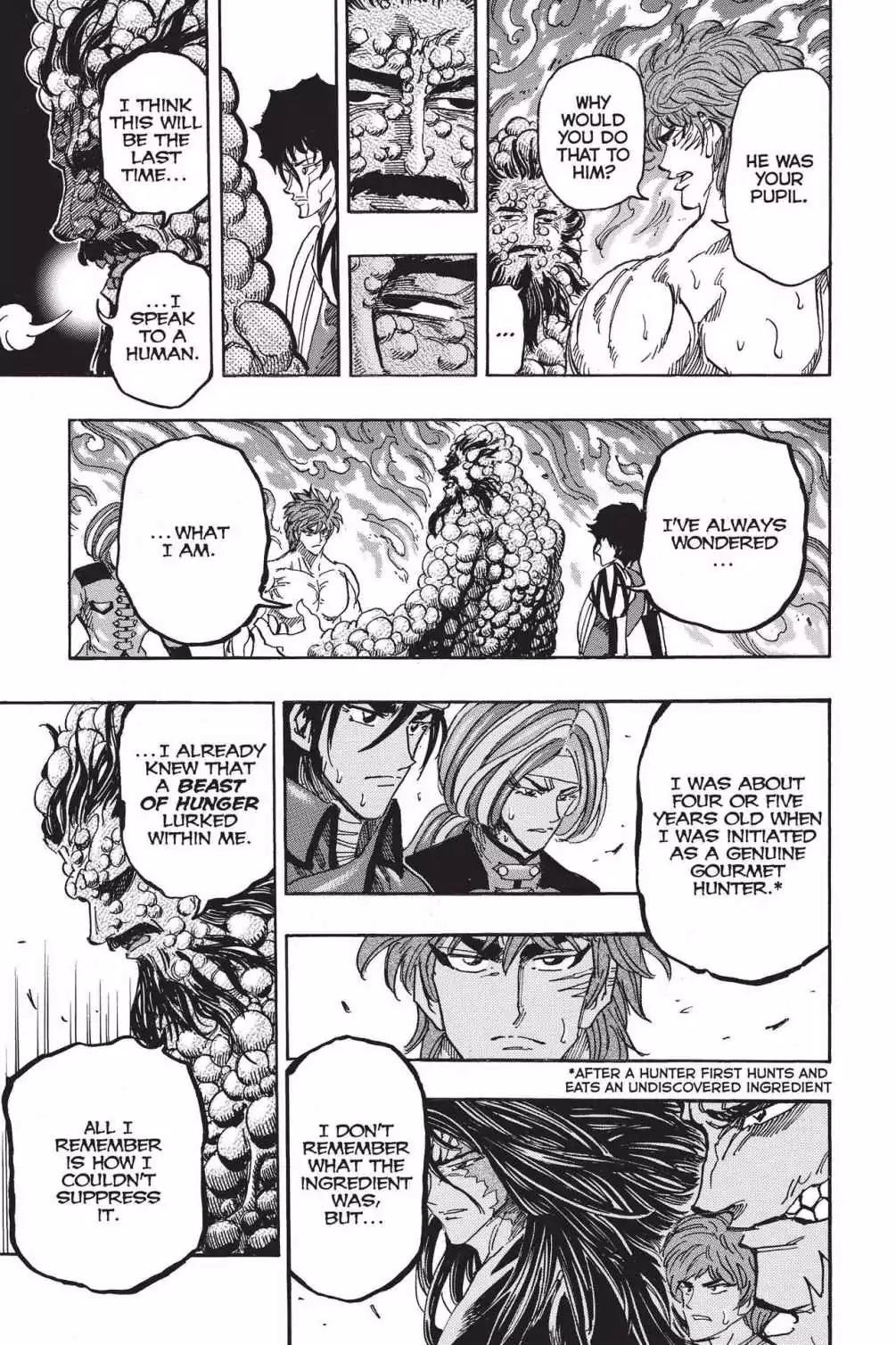 Toriko Chapter 371 page 7 - Chapter 371: Vol.41 Gourmet 371: Confrontation of Eras!!