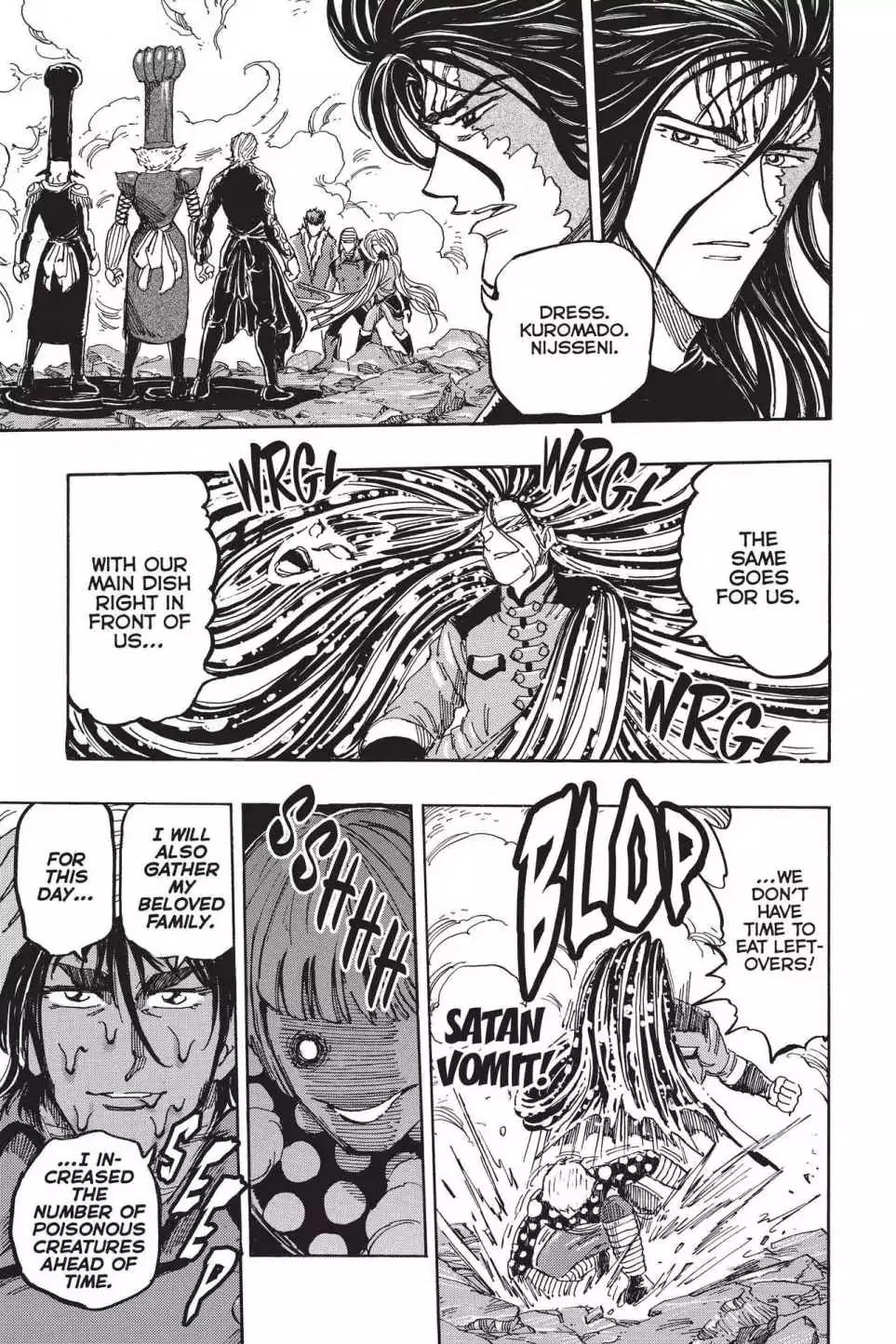 Toriko Chapter 372 page 11 - Chapter 372: Vol.41 Gourmet 372: Individual Battles!!