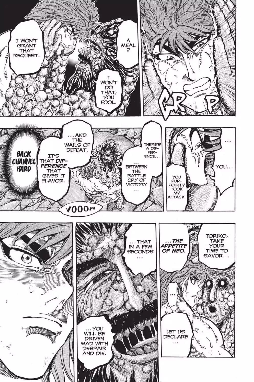 Toriko Chapter 372 page 19 - Chapter 372: Vol.41 Gourmet 372: Individual Battles!!