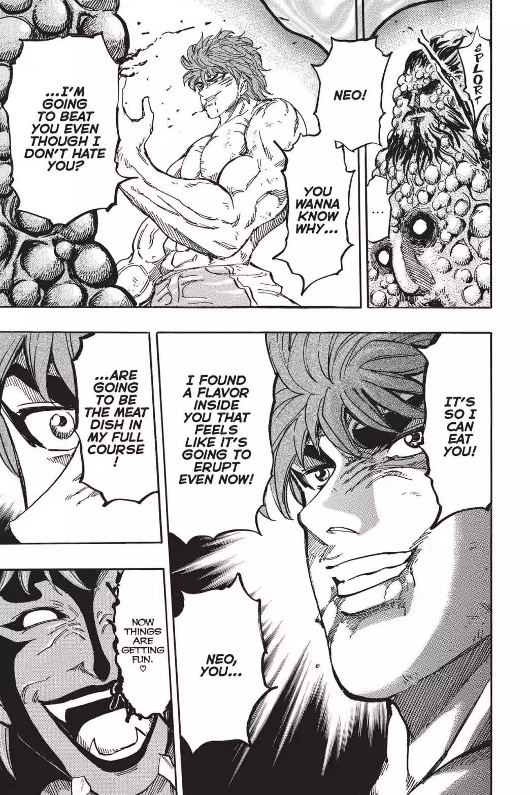 Toriko Chapter 373 page 18 - Chapter 373: Vol.41 Gourmet 373: The Place God Shows!!
