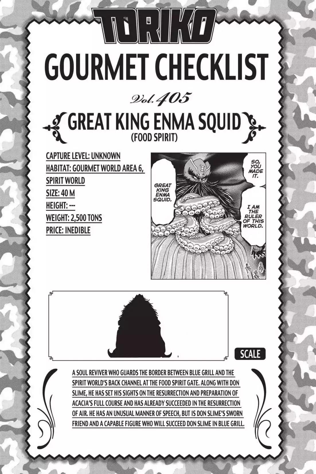 Toriko Chapter 373 page 19 - Chapter 373: Vol.41 Gourmet 373: The Place God Shows!!