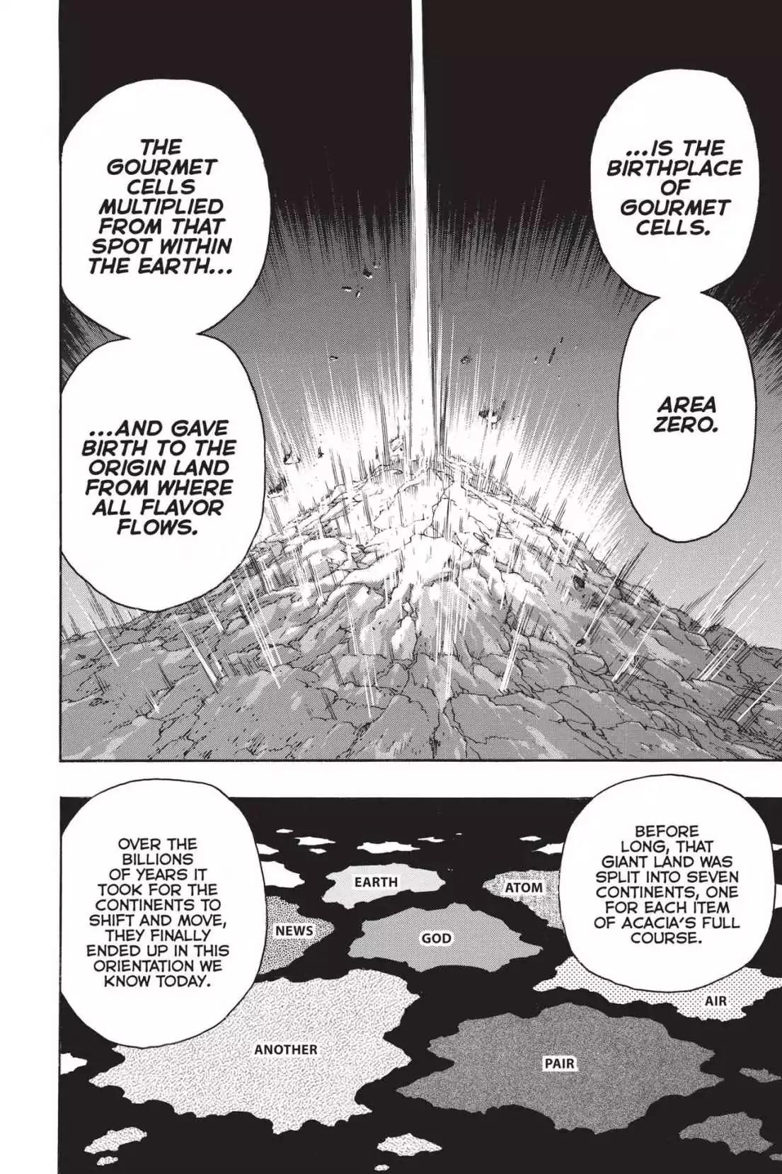 Toriko Chapter 373 page 4 - Chapter 373: Vol.41 Gourmet 373: The Place God Shows!!
