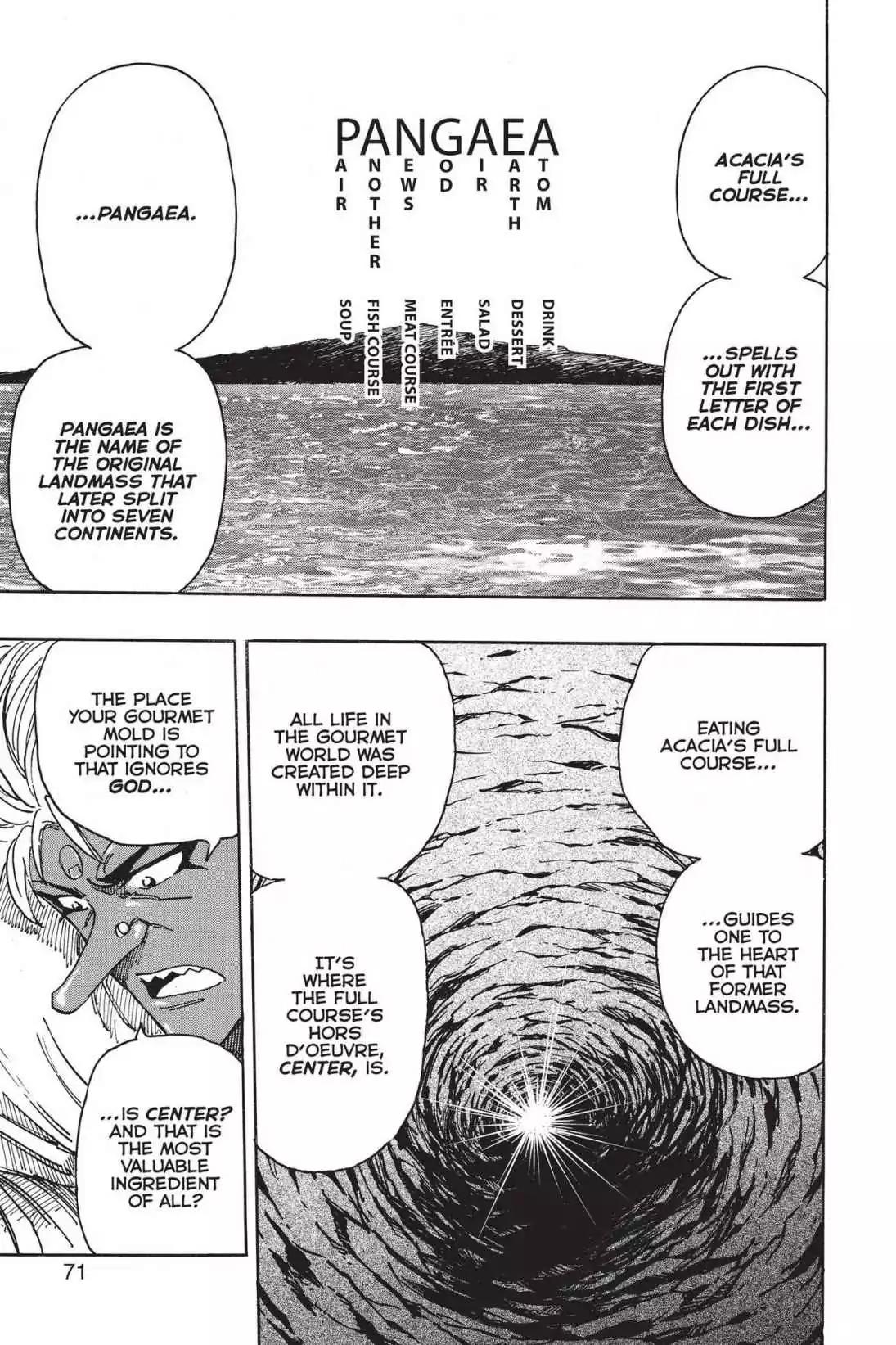 Toriko Chapter 373 page 5 - Chapter 373: Vol.41 Gourmet 373: The Place God Shows!!