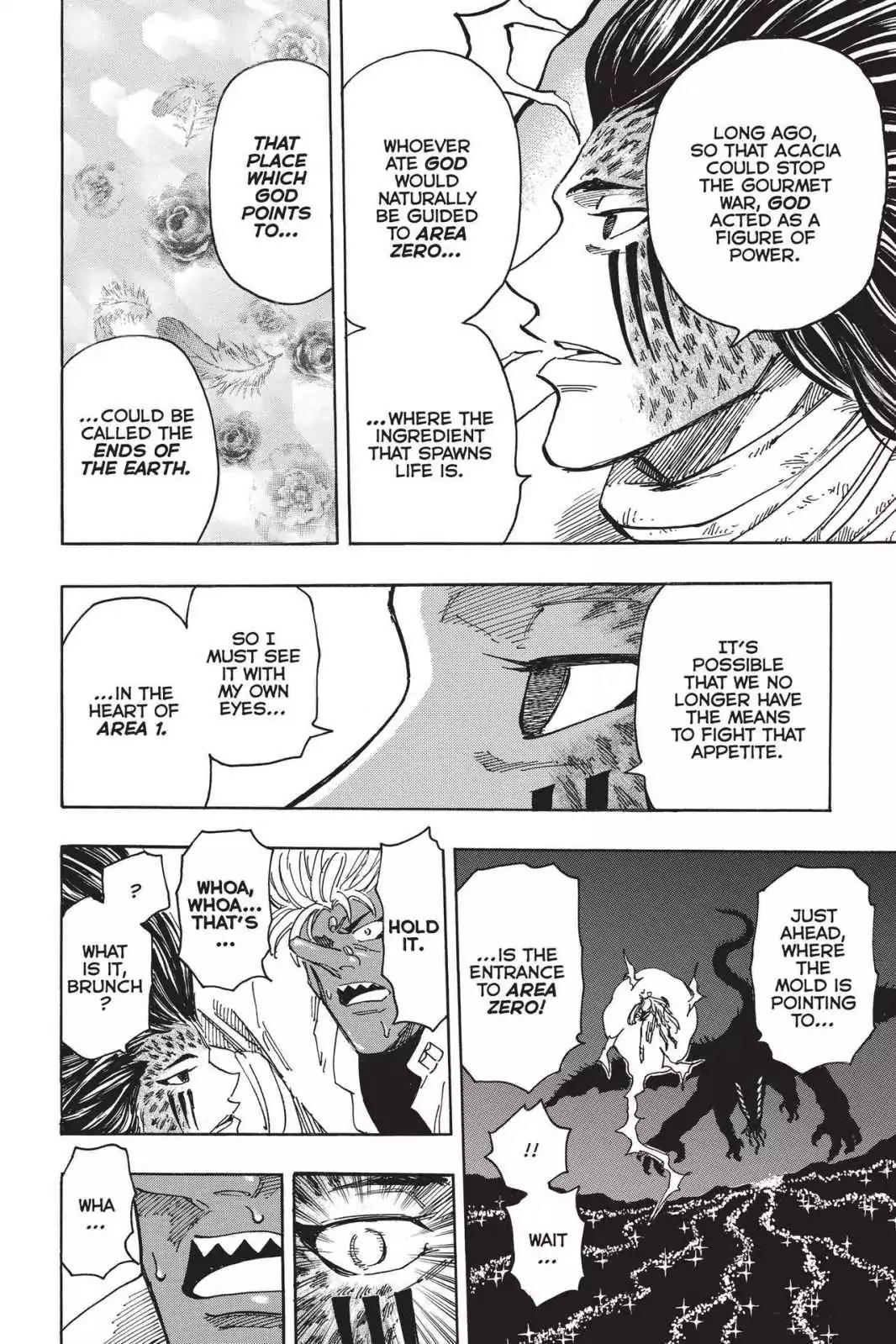 Toriko Chapter 373 page 6 - Chapter 373: Vol.41 Gourmet 373: The Place God Shows!!