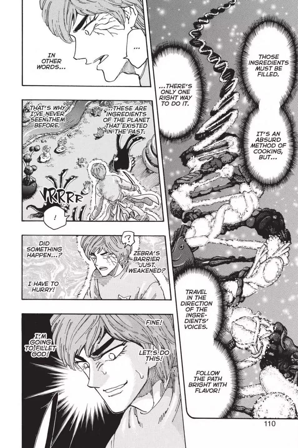 Toriko Chapter 375 page 4 - Chapter 375: Vol.41 Gourmet 375: Those Who Rush In!!
