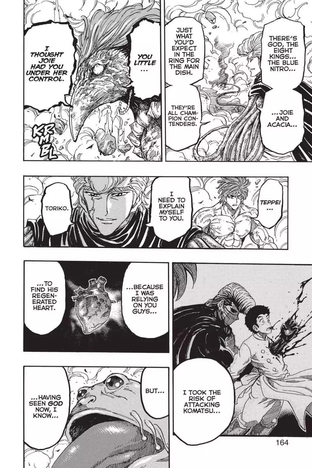 Toriko Chapter 377 page 17 - Chapter 377: Vol.41 Gourmet 377: The Kings' Fight!!