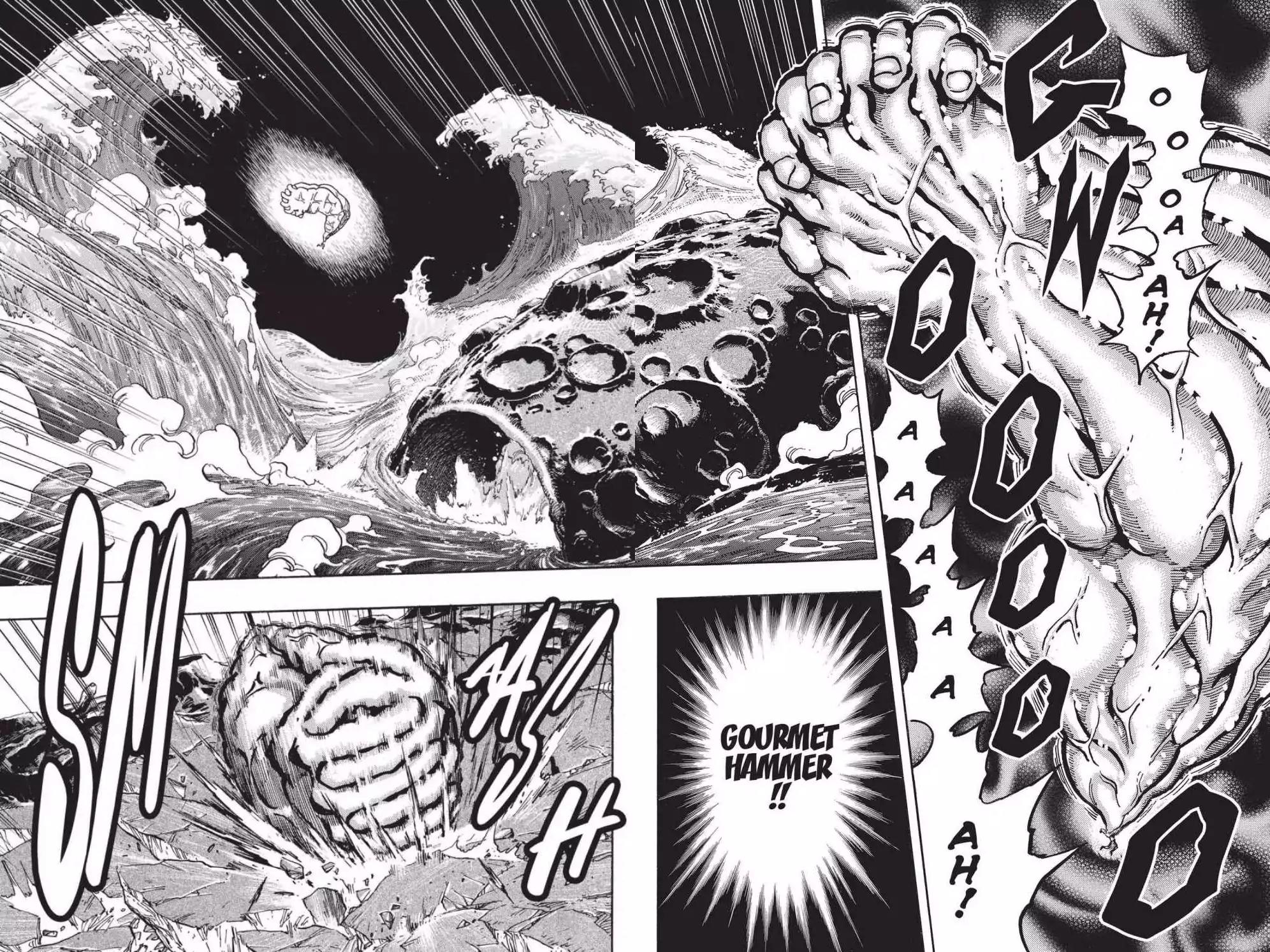 Toriko Chapter 377 page 8 - Chapter 377: Vol.41 Gourmet 377: The Kings' Fight!!
