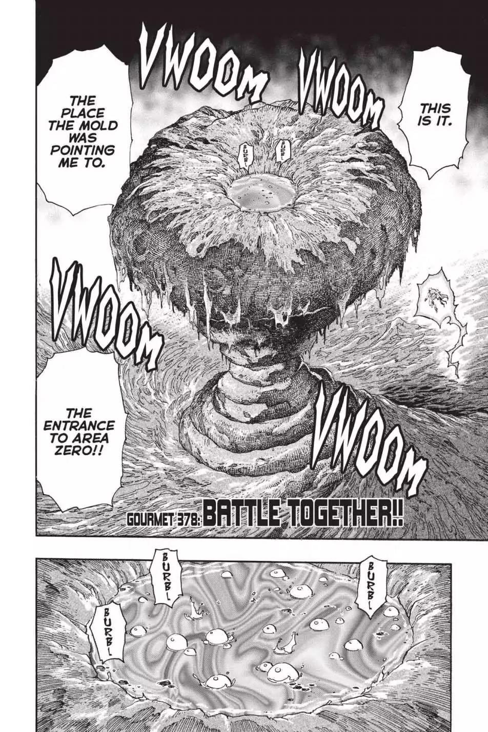 Toriko Chapter 378 page 2 - Chapter 378: Vol.41 Gourmet 378: Battle Together!!